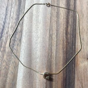 “G” letter necklace